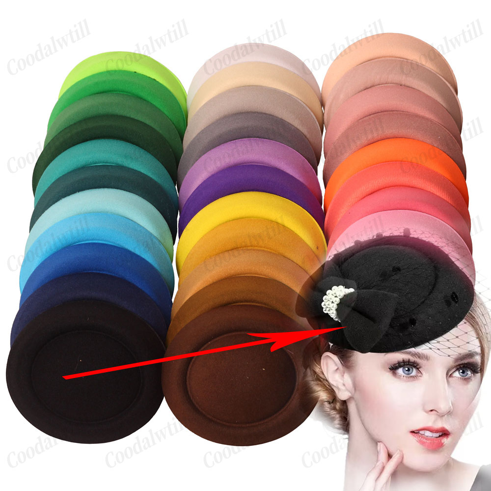 Wedding Floral Supply - 17 سنتيمتر الزفاف العلوي Pillbox الفاسناتور