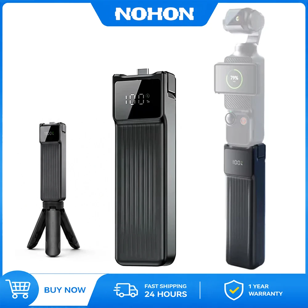 Wedding Power Supply - بطارية NOHON بسعة 5000 مللي أمبير/10000