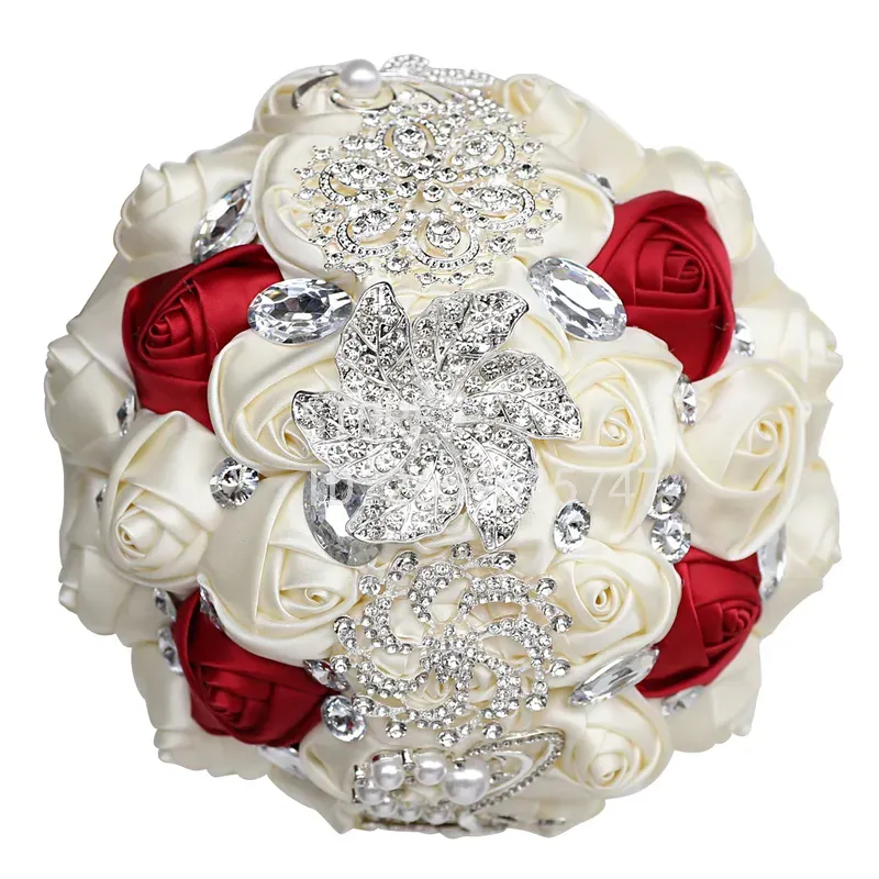 باقة عروس مزينة بأحجار الراين  - مراجعة Wedding Supply Factory وسعره