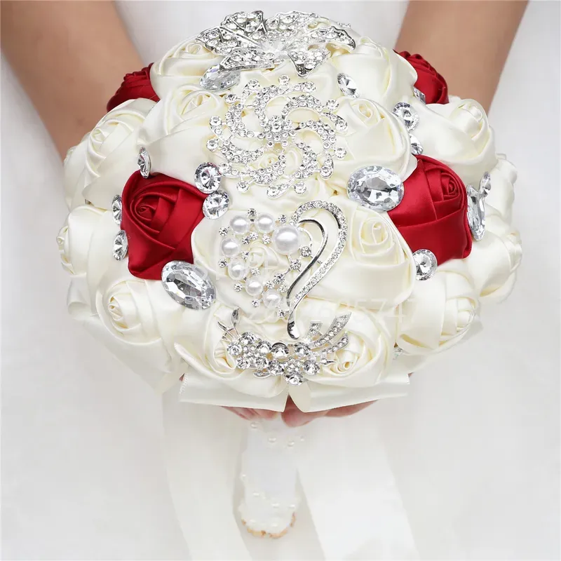 باقة عروس مزينة بأحجار الراين  - مراجعة Wedding Supply Factory وسعره