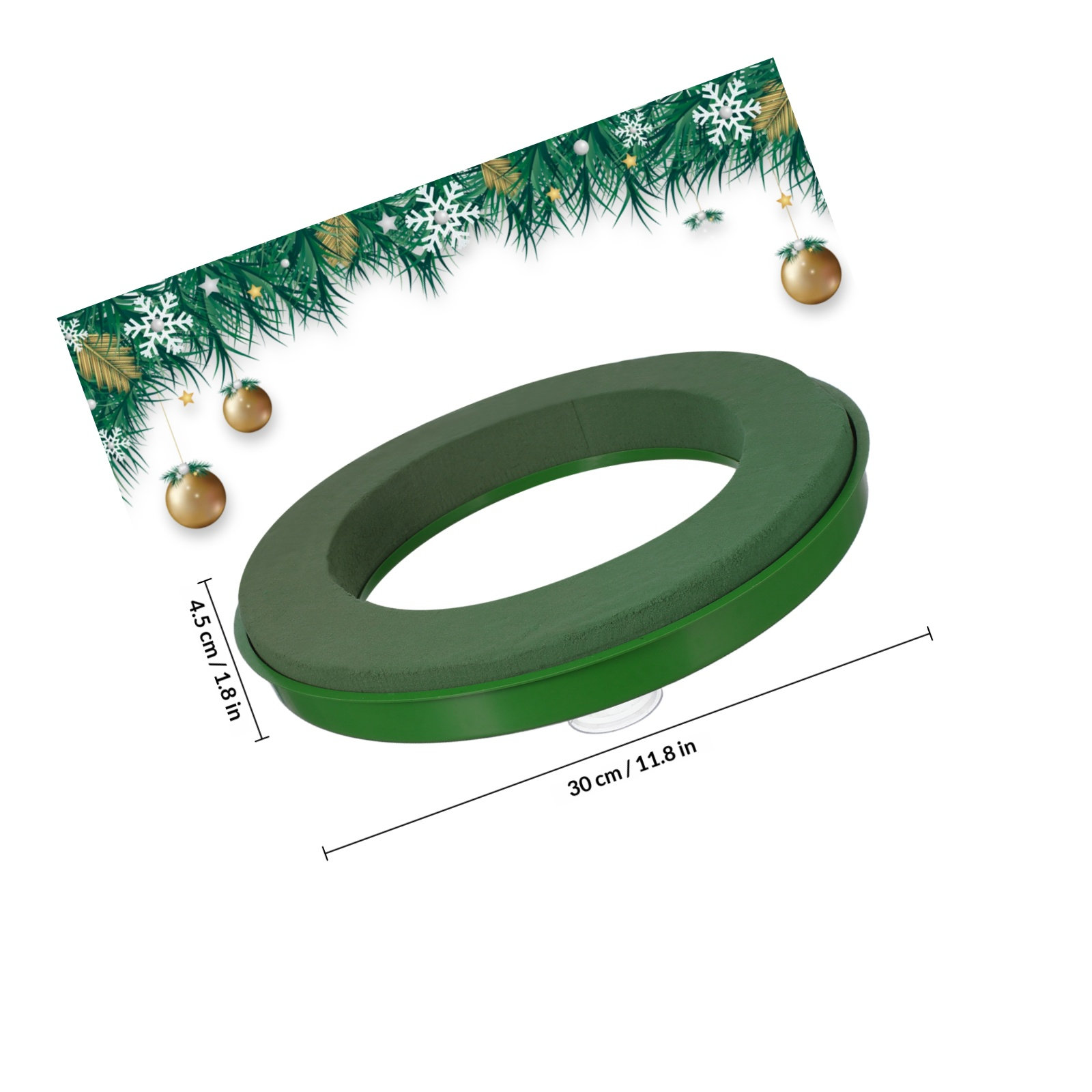 حلقة إسفنجية للزهور مع أكواب ش - مراجعة Wedding Floral Supply وسعره