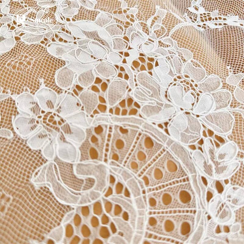 3 أمتار/قطعة، قماش دانتيل مطرز - مراجعة Wedding Dress Supply وسعره