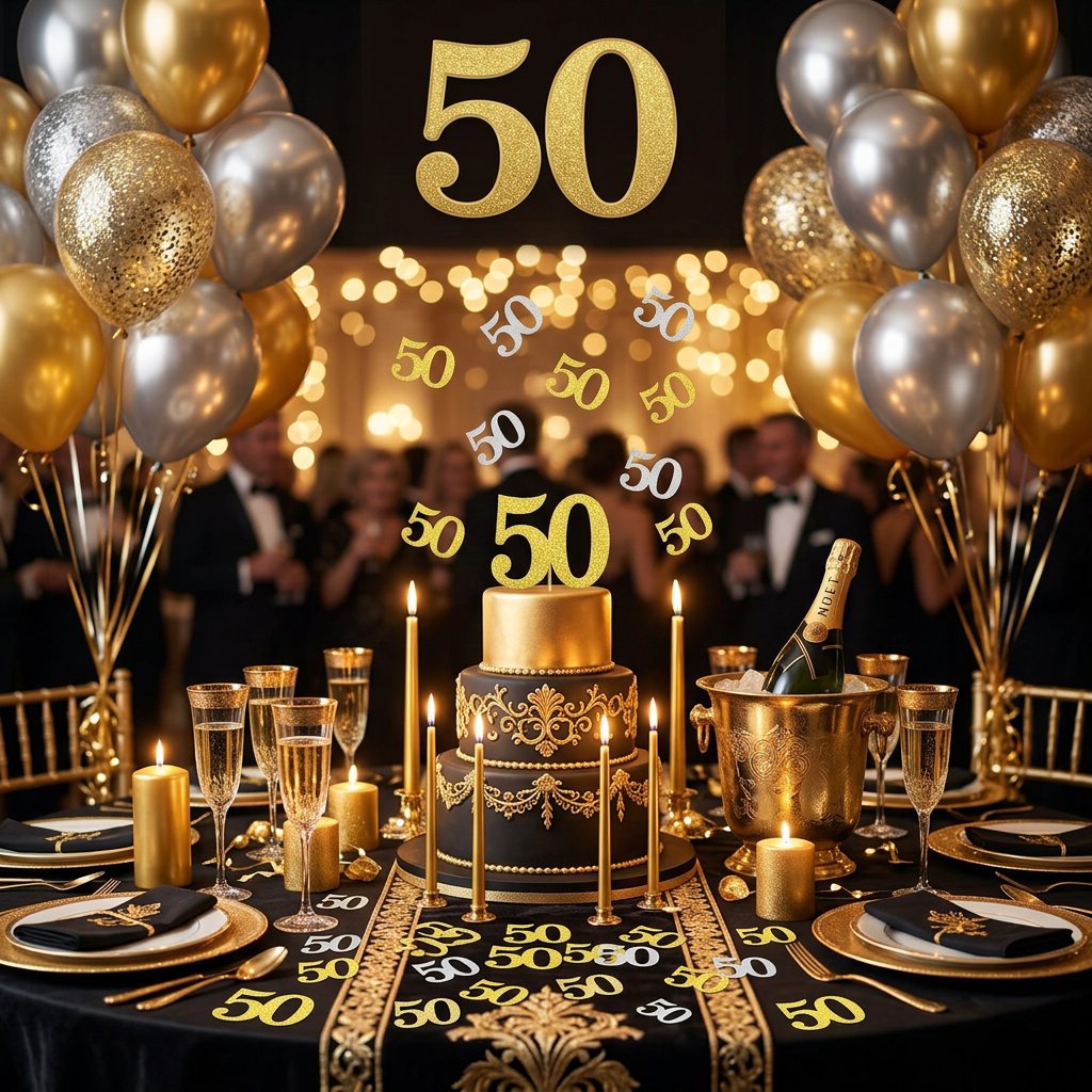 120 قطعة من قصاصات الورق الذهب - مراجعة Table Number Gold وسعره