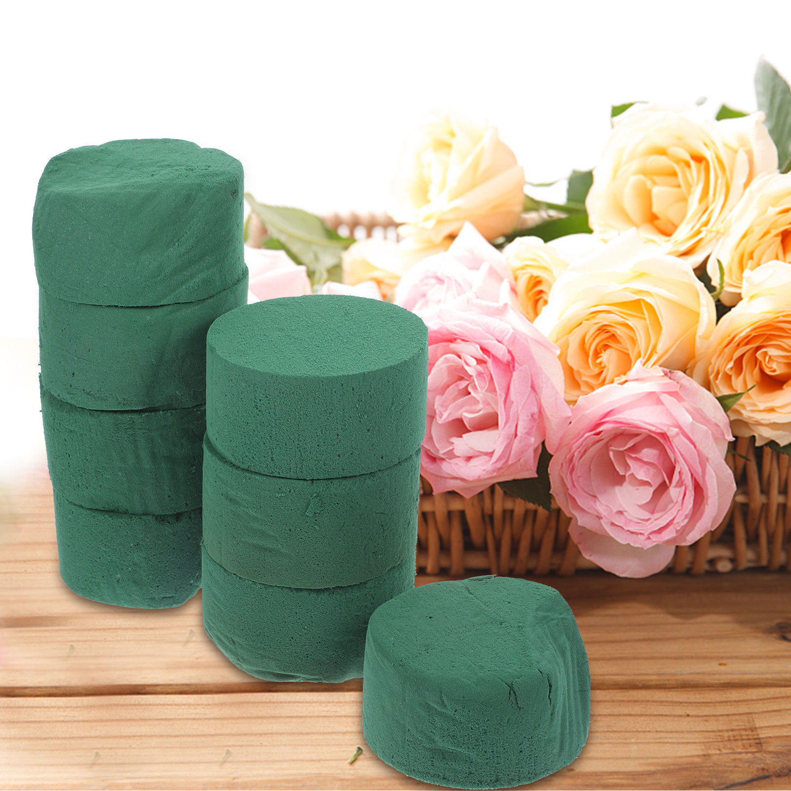 8 قطع من كتل الفوم المستديرة ل - مراجعة Wedding Floral Supply وسعره