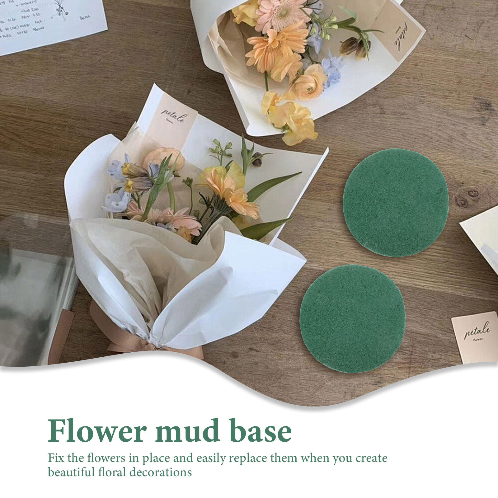 8 قطع من كتل الفوم المستديرة ل - مراجعة Wedding Floral Supply وسعره