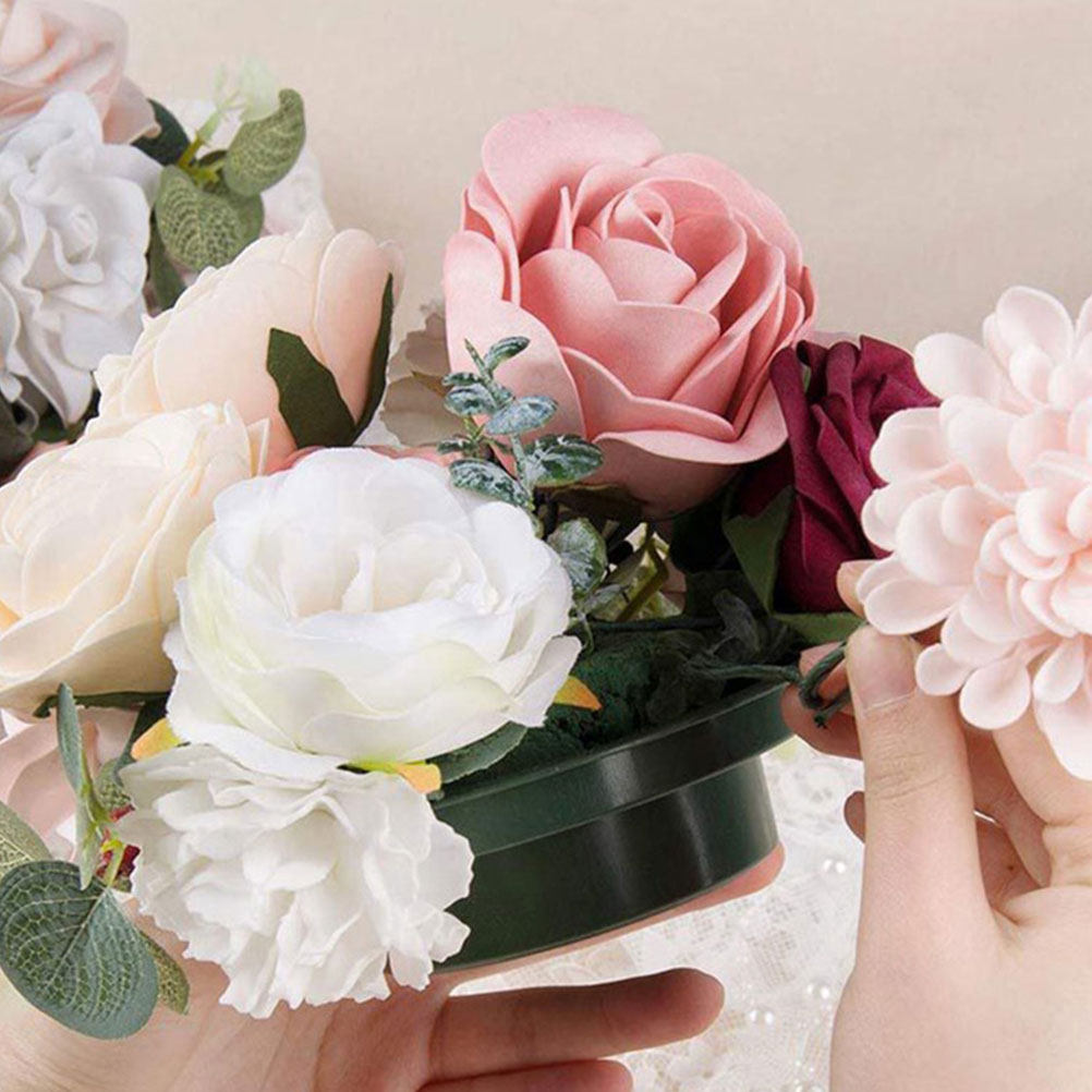 قطعتان من قواعد الزهور المستدي - مراجعة Wedding Floral Supply وسعره