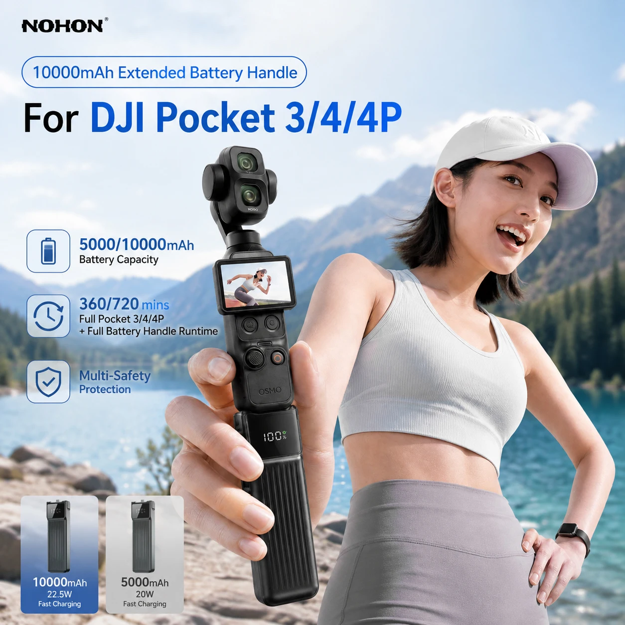بطارية NOHON بسعة 5000 مللي أم - مراجعة Wedding Power Supply وسعره